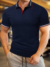 Men's Blue Polo